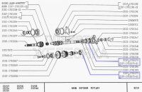 Roulement de boîte de vitesses Lada Niva et Lada 2101-2107, 2107-1701073