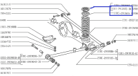 Federbeilage, Standarthöhe Fahrwerk  vorne +hinten 4 Stück Lada 2101-07, Niva 2121, 21213, 21214