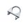 Auspuffschelle Schelle Mittelschalldämpfer 44-45mm Lada 2101-2107,  Lada Niva 2121, 21213, 21214, 21215