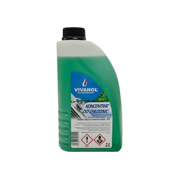 Antifreeze Konzentrat  1/1 AG13 1L Grün Kühlmittel Kühlerfrostschutz, Lada 2101-2107 und Lada Niva 2121