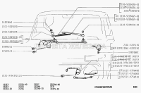 Brazos limpiaparabrisas 2 piezas luneta delantera Lada 2101-07 Niva 1600, 1700, 1900, 2103-5205065