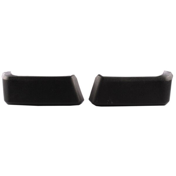 Coins de pare-chocs Lada, paire, arrière, plastique noir pour Lada Niva 2121