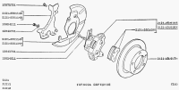 Bremsscheiben, 1 Paar, Lada Niva 2121, 21213, 21214, 21215, 2121-3501070