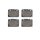 Brake pads / Front brake pads for Lada 2101-07,  2101-3501090