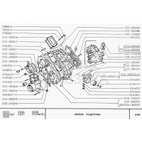 Caja de transferencia Lada Niva 1700ccm, modelos anteriores al 2010, EURO III y IV, 21214-1800020