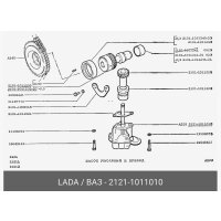 Bomba de óleo adequada para Lada Niva 2121 21213, 21214 e Chevy Niva, Taiag, Urban, 2121-1011010