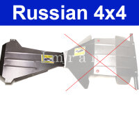 Underride protection for engine and gearbox Lada Niva 2121, 21213, 21214, 21215