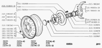 Achsschenkel links Lada Niva 2121, 21213, 21214 bis...