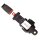 Lap belt, Two-point fixed, automatic locking seat belt black. UNIVERSAL car, trucks, bus, carriage