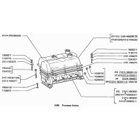 Culata del motor Lada Niva 1700, 2121, 21214, Taiga EURO III, 21214-1003011-36
