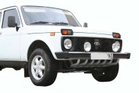 Underride protection, underride guard engine protection Lada Niva 2121, 21213, 21214, 21215