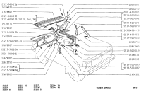 Boot trim strip for trunk for Lada Niva 1700, 21213-5602046