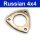 Exhaust flange replacement for middle silencer Lada Niva 1700ccm (21214)