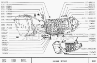 Tapa transmisión manual, embrague, Lada Niva 2121,...