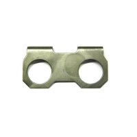 Assento da válvula na placa de bloqueio do quadro...