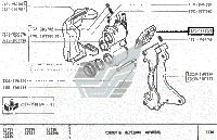 Hebel Bremssattelträger Lada Niva 2121-3501163