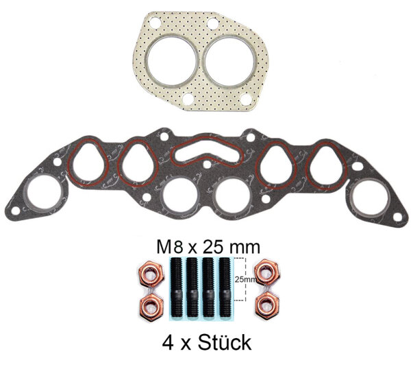 Kit de reparación del colector de escape, junta colector de escape, pernos para colector de escape para Lada Niva 1700i (21214)