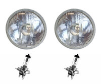 2 x Reflector H4 for head light + 2 x bulbs Lada Niva 1700