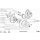Caliper left complet Lada 2101-2107, 2101-3501011