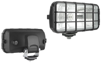 Faros antiniebla RECTANGULARES con E-mark, un par + soporte para Lada 2101-2107, Lada Niva 2121