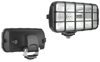 Faros antiniebla RECTANGULARES con E-mark, un par + soporte para Lada 2101-2107, Lada Niva 2121