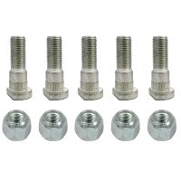 Radschrauben Radbolzen 5 St. + Radmuttern 5St. Hinten...