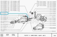 Reparaturkit Lagersatz Differential Hintereachse Lada...