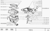 Wärmetauscher Heizung, Stutzen, Rohr Lada 2101-07, Lada Niva, 2105-8101060