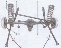 Längsstange hinten quer, Panhardstab Lada 2101-2107, Lada Niva, 2101-2919110-01