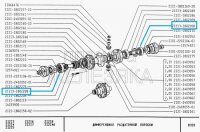 Bearing Differential, Differential Bearing Transfer Lada Niva, 21213-1802208 / 2121-1802208