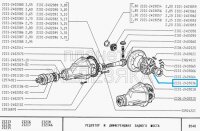 Bearing rear differential Lada 2101-07, Lada Niva all models / 2101-2403036