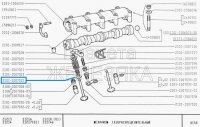 Metal disc / disc for valve springs for Lada 2101-2107, Lada Niva, 2101-1007022