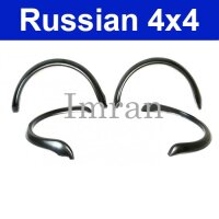 Wheel arch trim Fender flares Set 4pcs. Lada Niva 2121,...