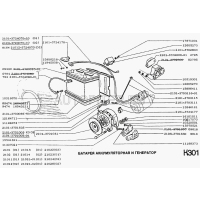 Relais Regler Für Lichtmaschine Lada 2101-03, 2106 Niva 2121 mit Hubraum 1600ccm, 2101-3702000