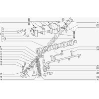 Oil pipe frame Lada Niva 1700ccm with injection - 21214, 21214-1007180