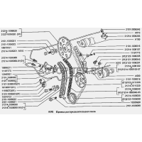 Hydraulischer Kettenspanner Lada Niva 21214 (1700ccm), 2123, 21214-1006060, vor Baujahr 2010