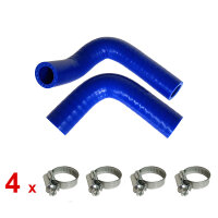 Kit 2 x heating hose POLYURETHANE + 4 clamps for heat...