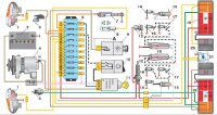 Hazard lights switch Lada 2103, 04, 05, 06, 07, Niva