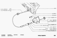 Speedometer cable /  shaft for Lada Niva 21213, 21214 , 21213-3819010