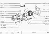 Kohle/ Kohlebürsten Lichtmaschine Lada 2101, 2102,...