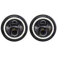 LED Scheinwerfer, Blinker, Fernlicht, Nahlicht, 177mm JEEP Wrangler CJ7 JK TJ LJ, E-Zeichen