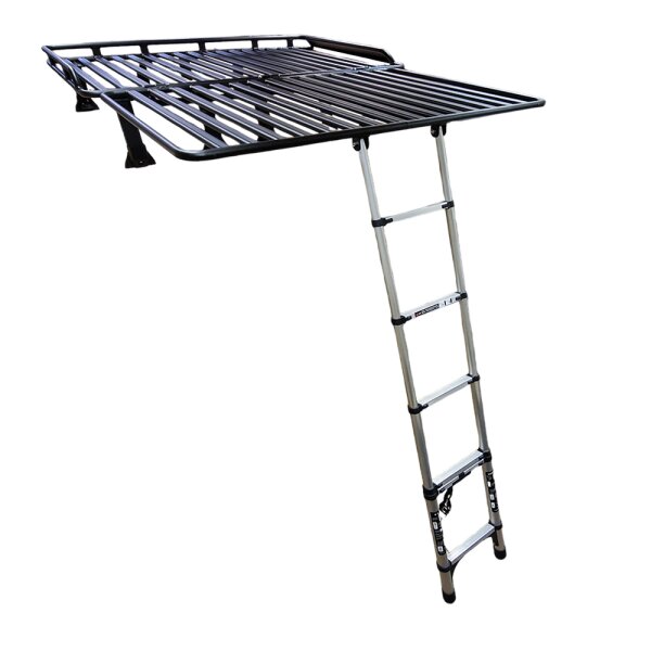 Aufklappbarer Dachgepäckträger für  Zelt, 2-3 Personen, Liegefläche 200cm x 240cm, für Dachzelt mit Leiter