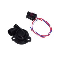 Throttle valve potentiometer with cable and connector,...