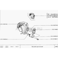 Sensor de posição do acelerador com cabo e conector, sensor da válvula de aceleração para Lada 2101-07, Niva 2121, 21213, 21214, 2112-1148200