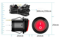 Kit de instalación de kit eléctrico con juego de cables para faros antiniebla, faros adicionales LED Lada Niva, Urban, Taiga