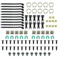 Clips, brackets, holders, clamps, cable ties set for Lada...