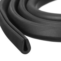 Black edge protection strip for plastic parts, tuning,...