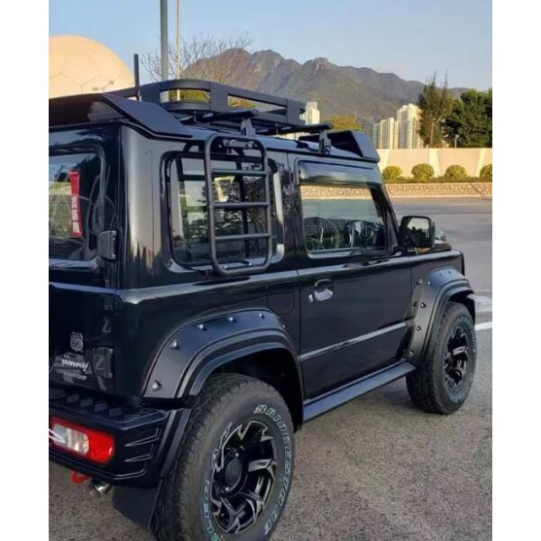 Proteção de janela de grade de escada para janelas laterais para Suzuki Jimny JB64, JB74 ano de fabrico 2019-2022