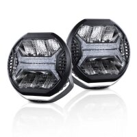 LED Zusatzscheinwerfer 2 St.Weiß, Starkes helles...