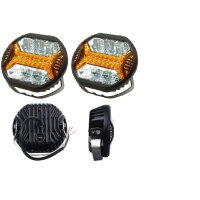 LED Zusatzscheinwerfer 2 St.Gelb, Starkes helles Licht,...